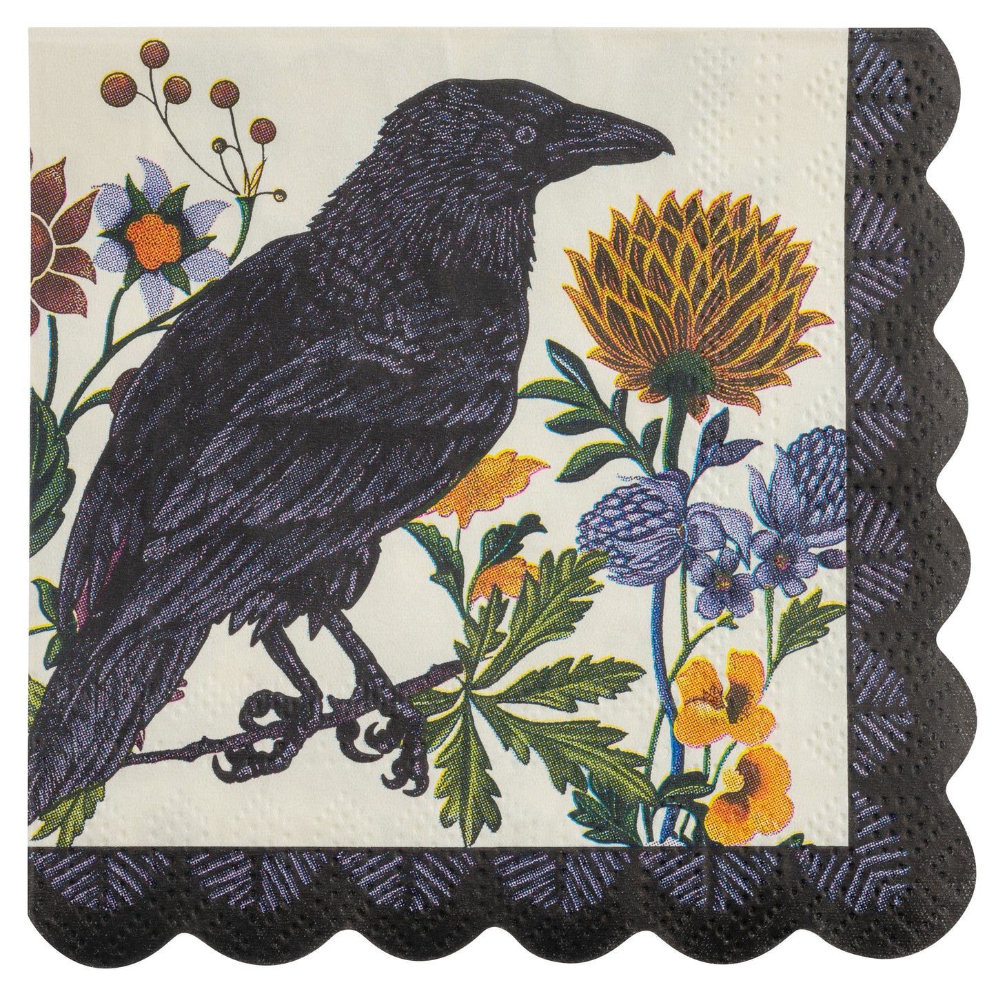 Crow Cocktail Paper Napkins