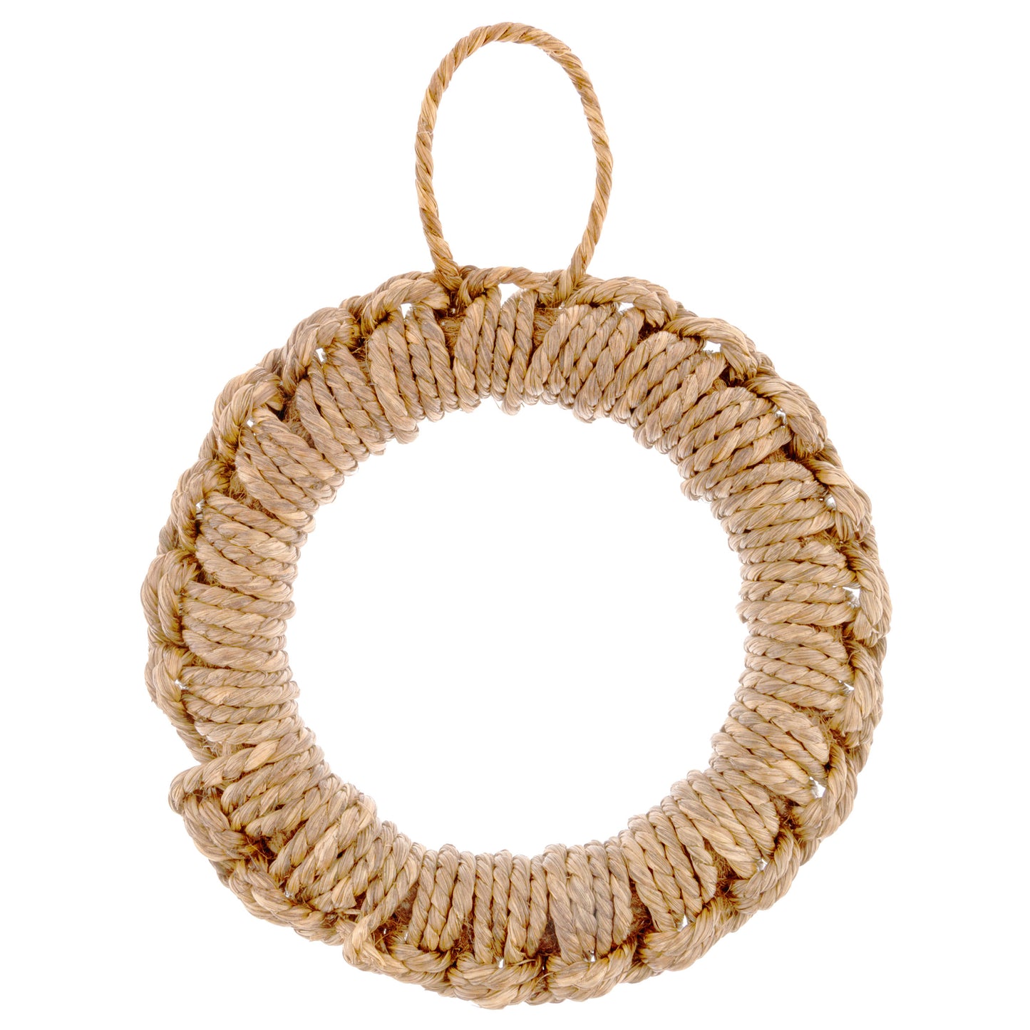 Blonde Round Woven Trivets