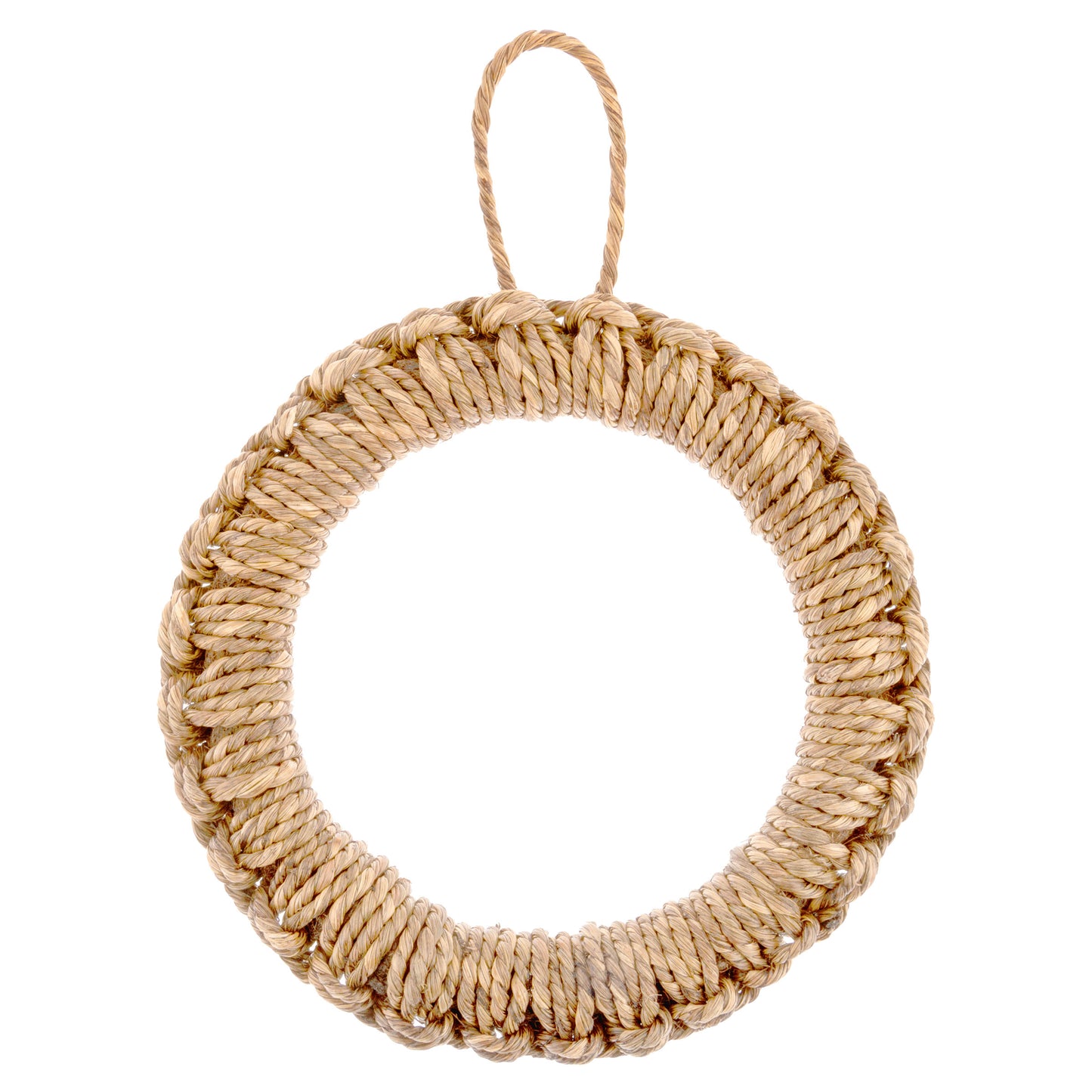 Blonde Round Woven Trivets