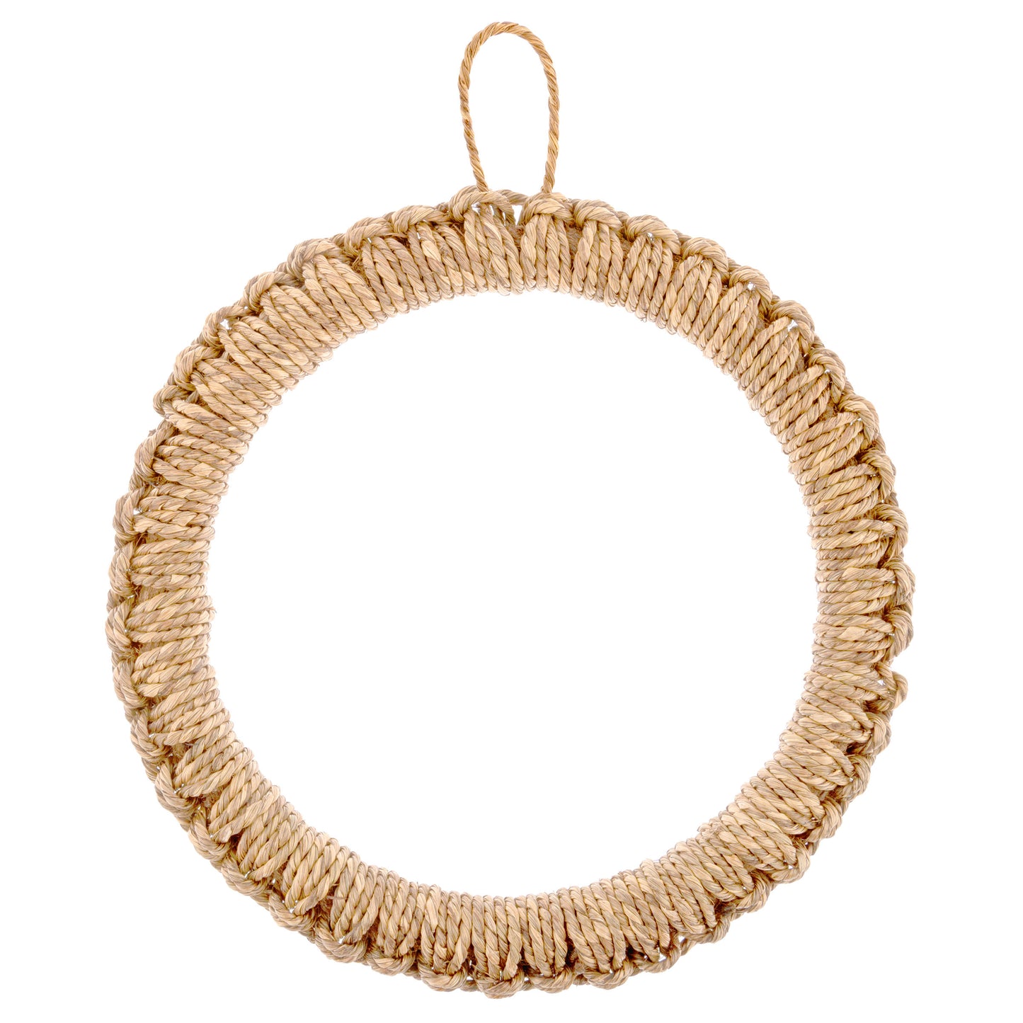 Blonde Round Woven Trivets