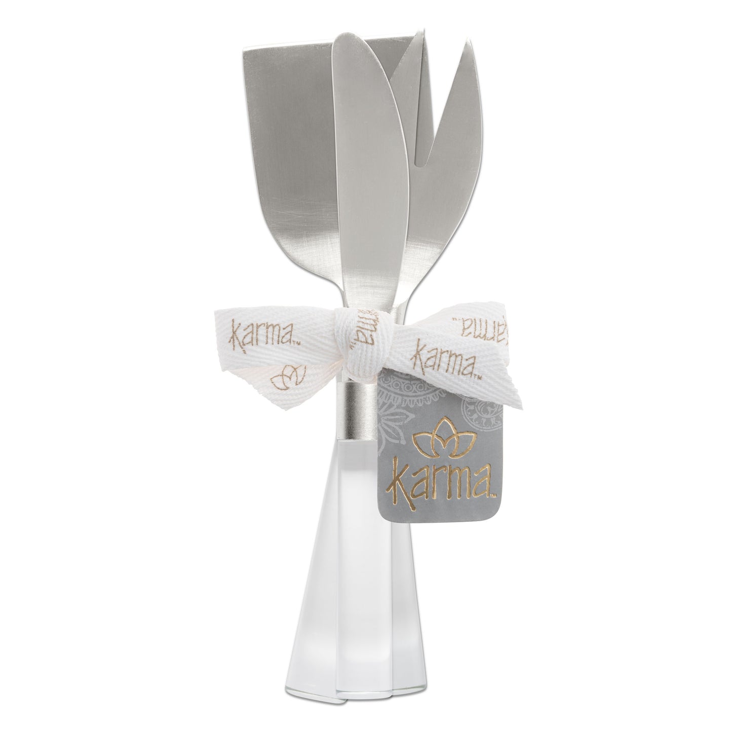 Silver Acrylic Cheese Tools