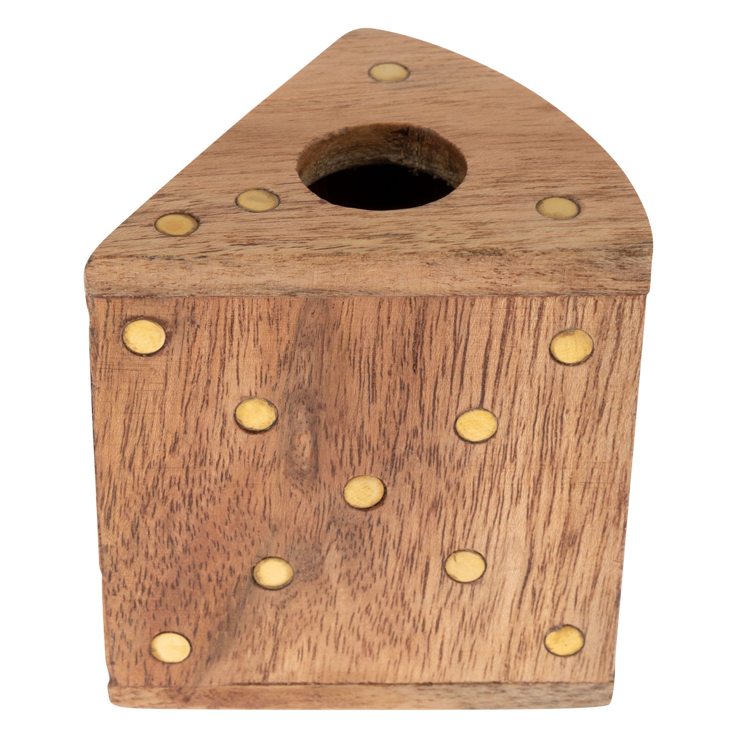 Wood Cheese Picks holder view.