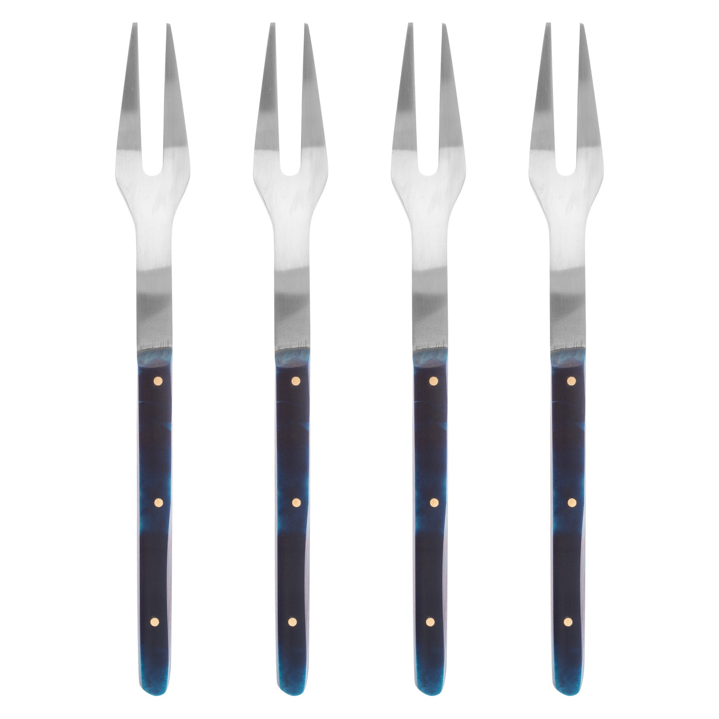 Santorini Resin Set of 4 Santorini Resin Appetizer Forks