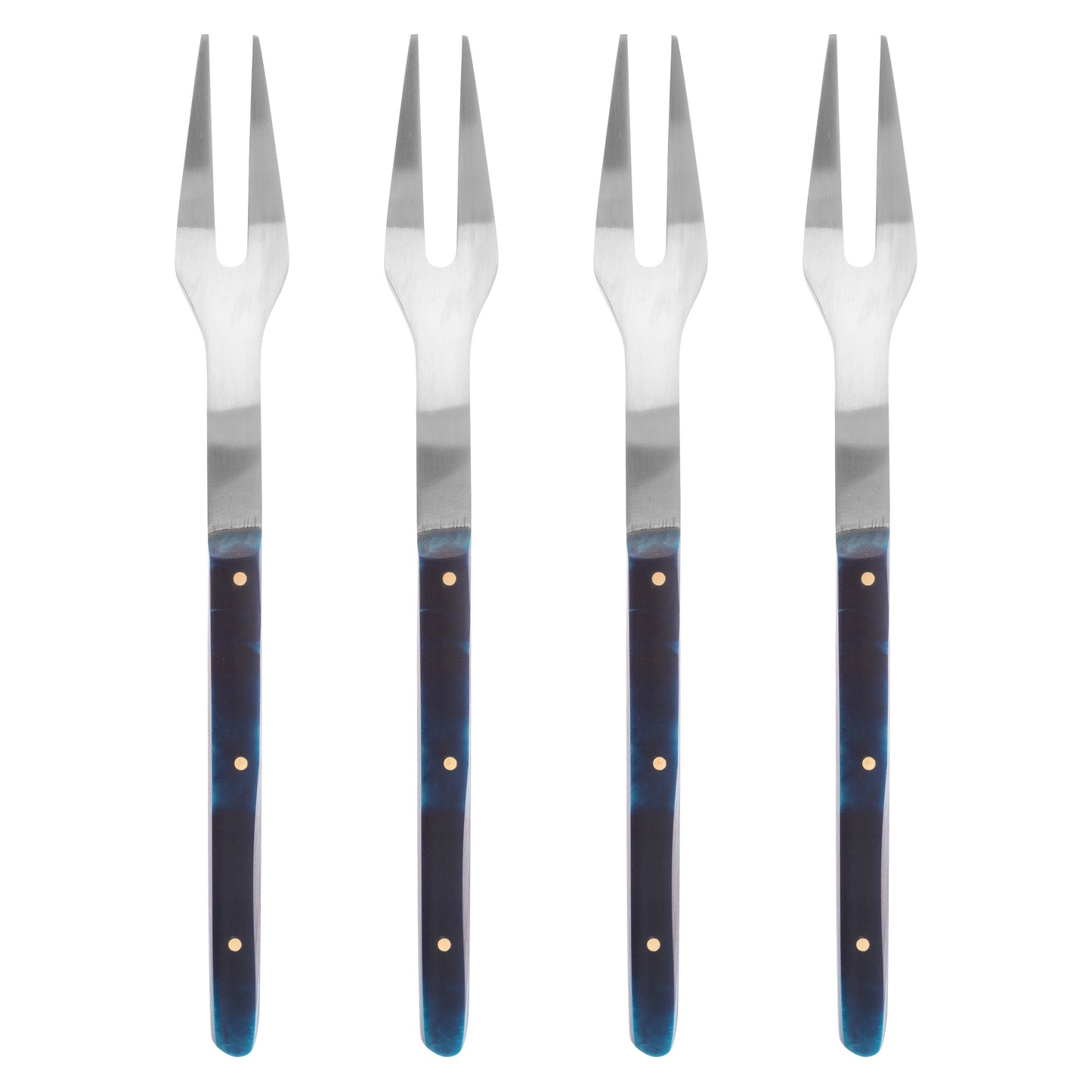 Santorini Resin Set of 4 Santorini Resin Appetizer Forks