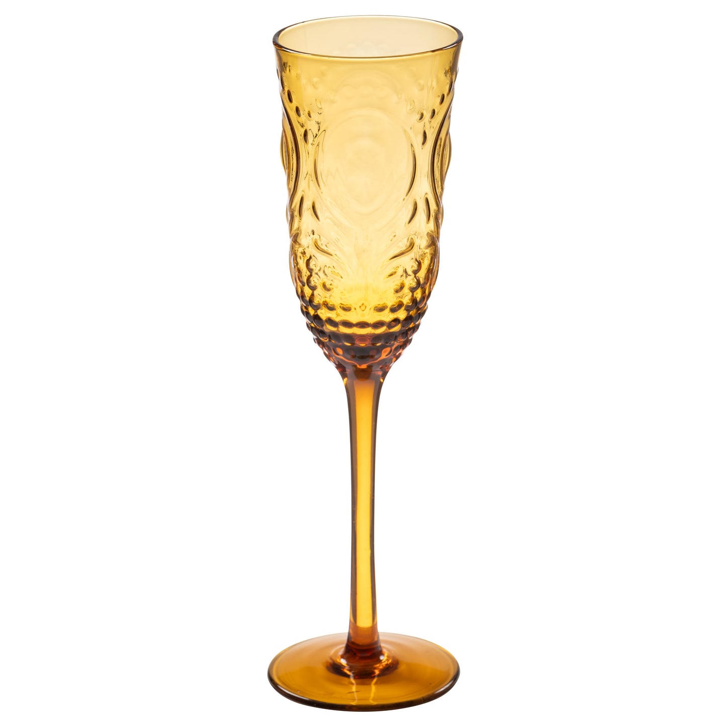 Amber Nonna Champagne Flute