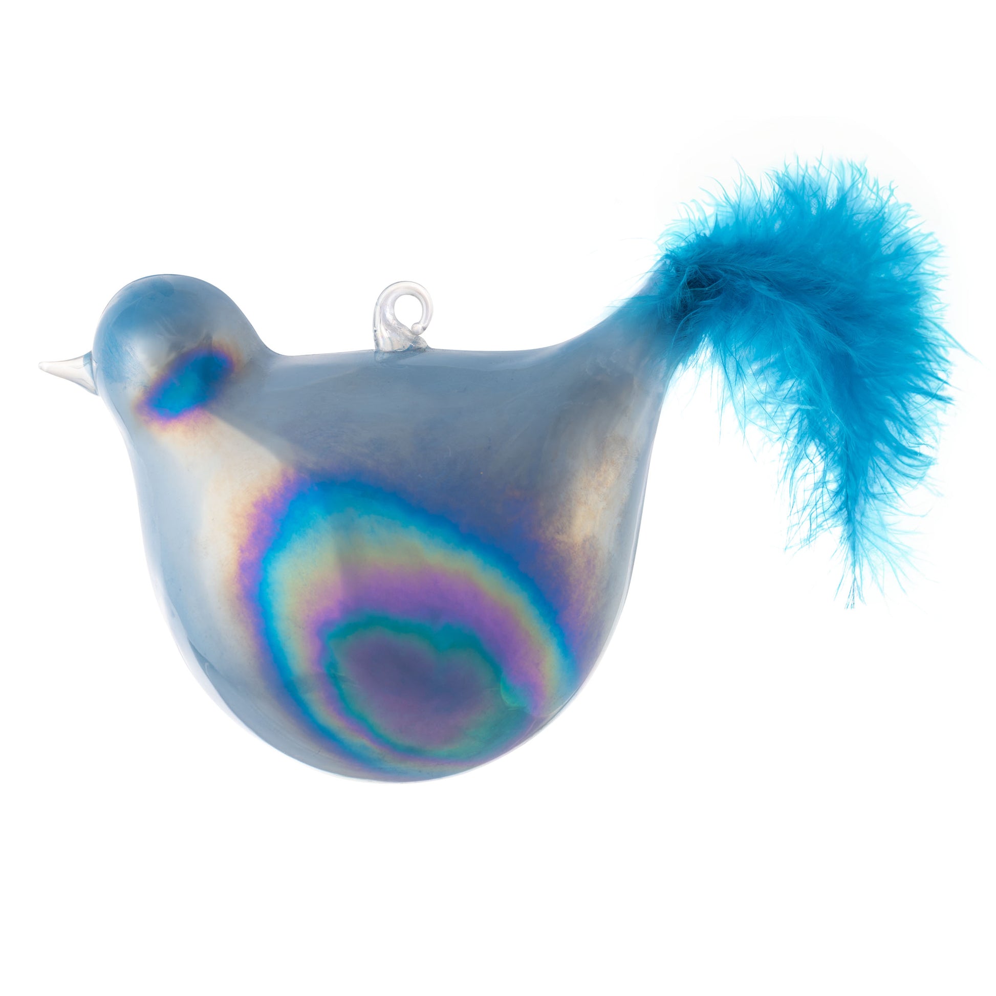 Feather Tail Bird Ornament