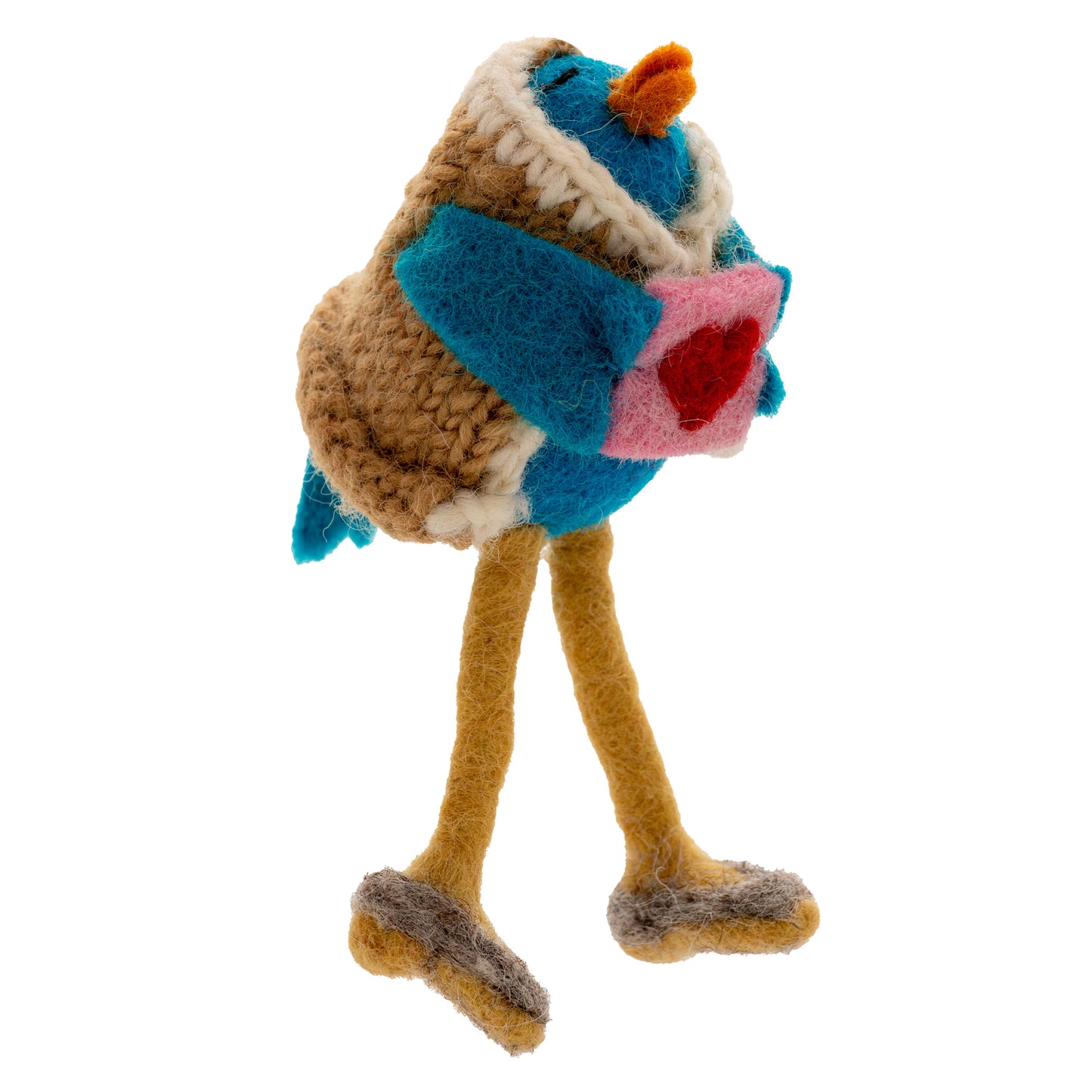 Caroling Leggy Bird