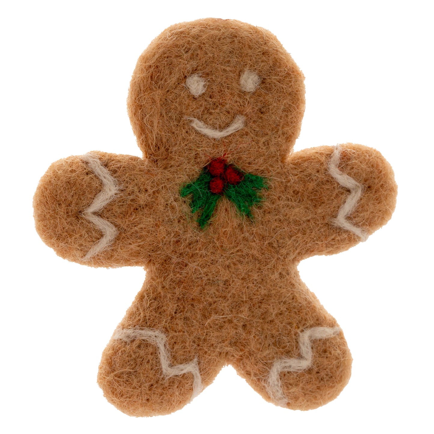 Gingerbread Man Felt Ornament