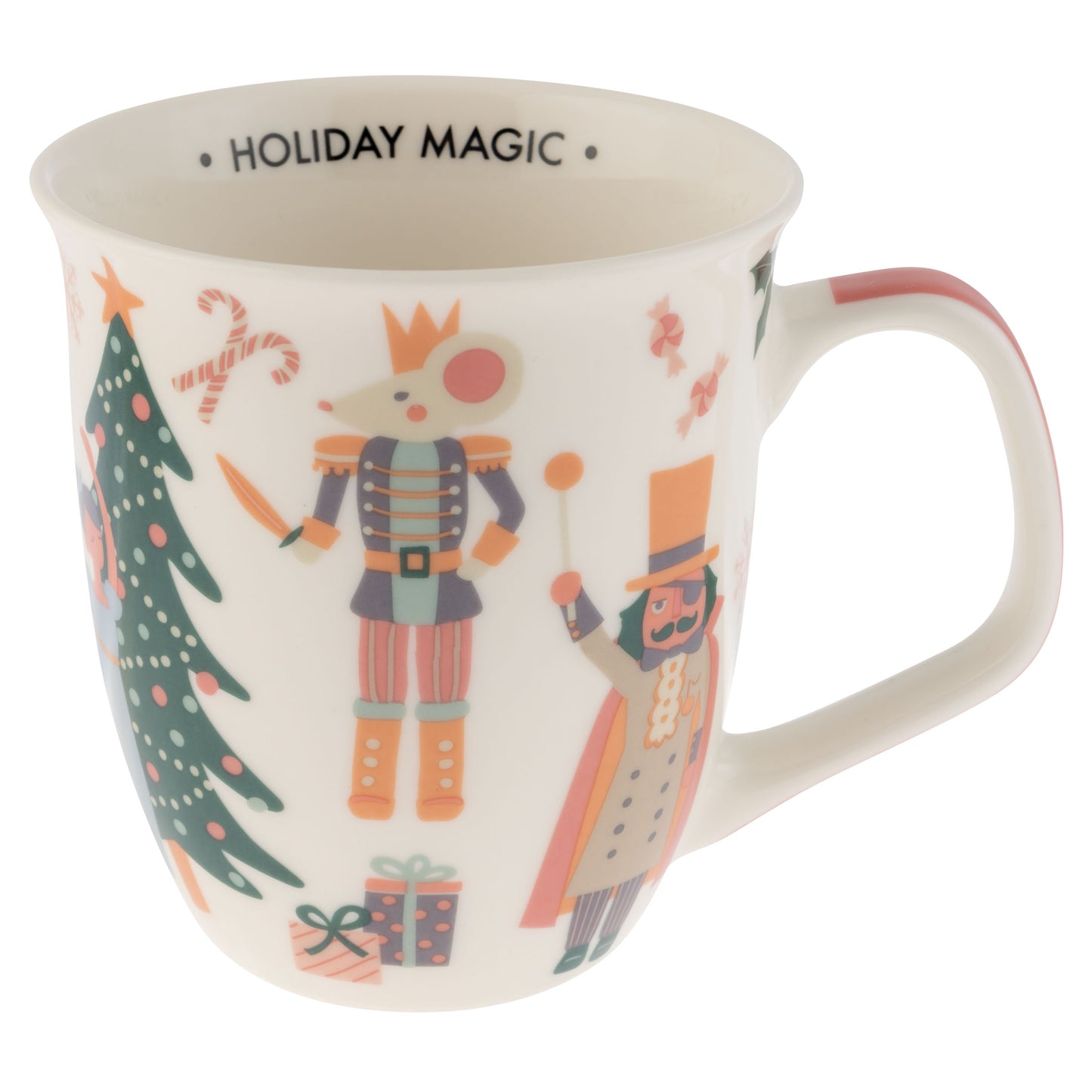 Nutcracker Shelly Holiday Mug