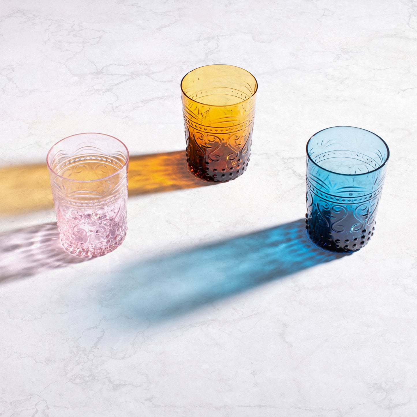 Cool Pink Somerset Juice Glass