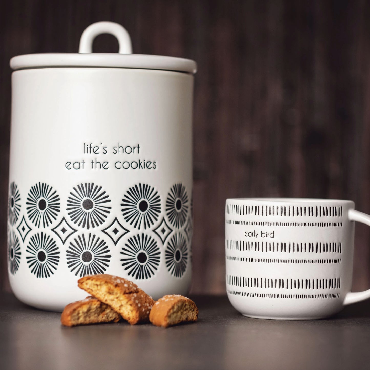 Eat The Cookies Milo Canister