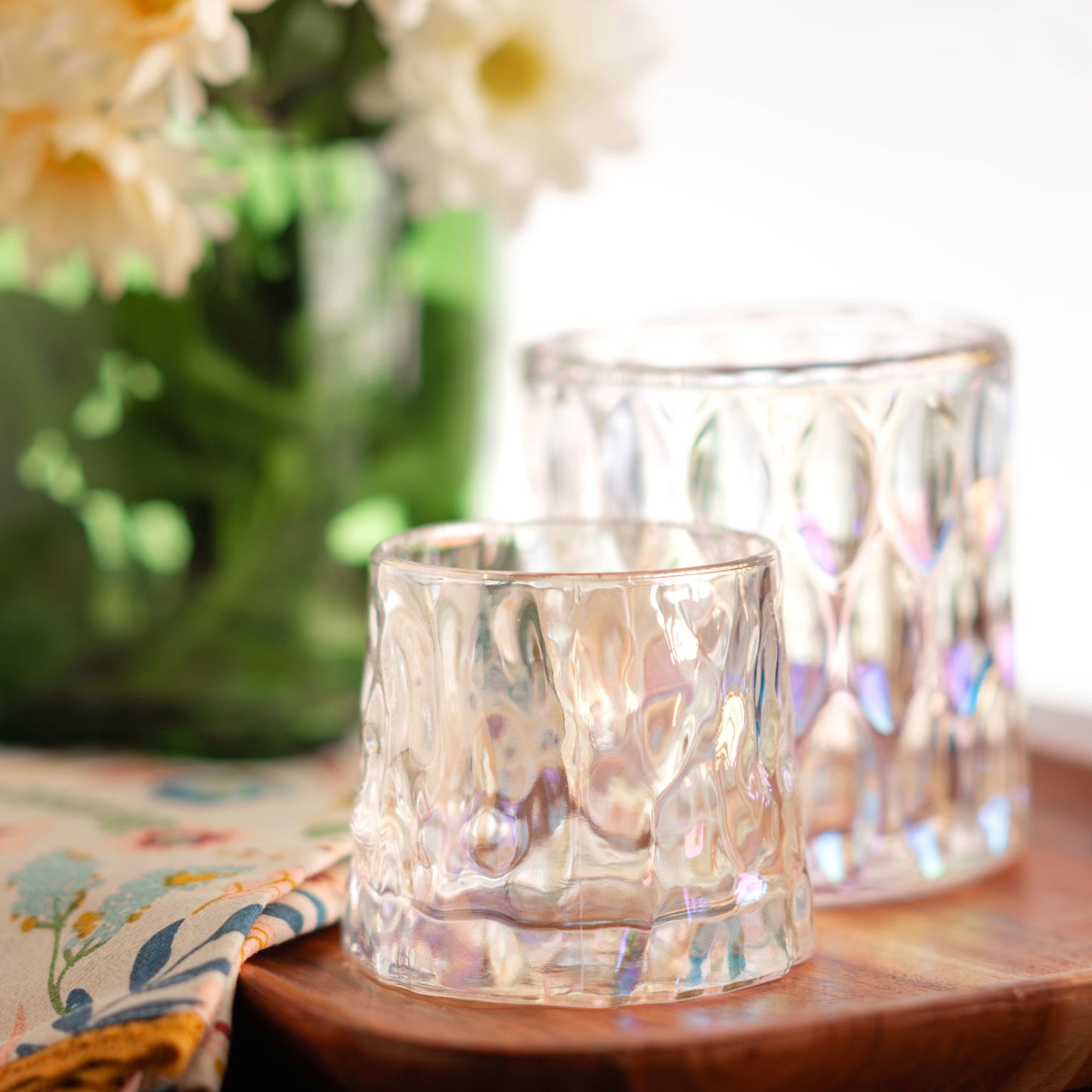Iridescent Sparkle Votive
