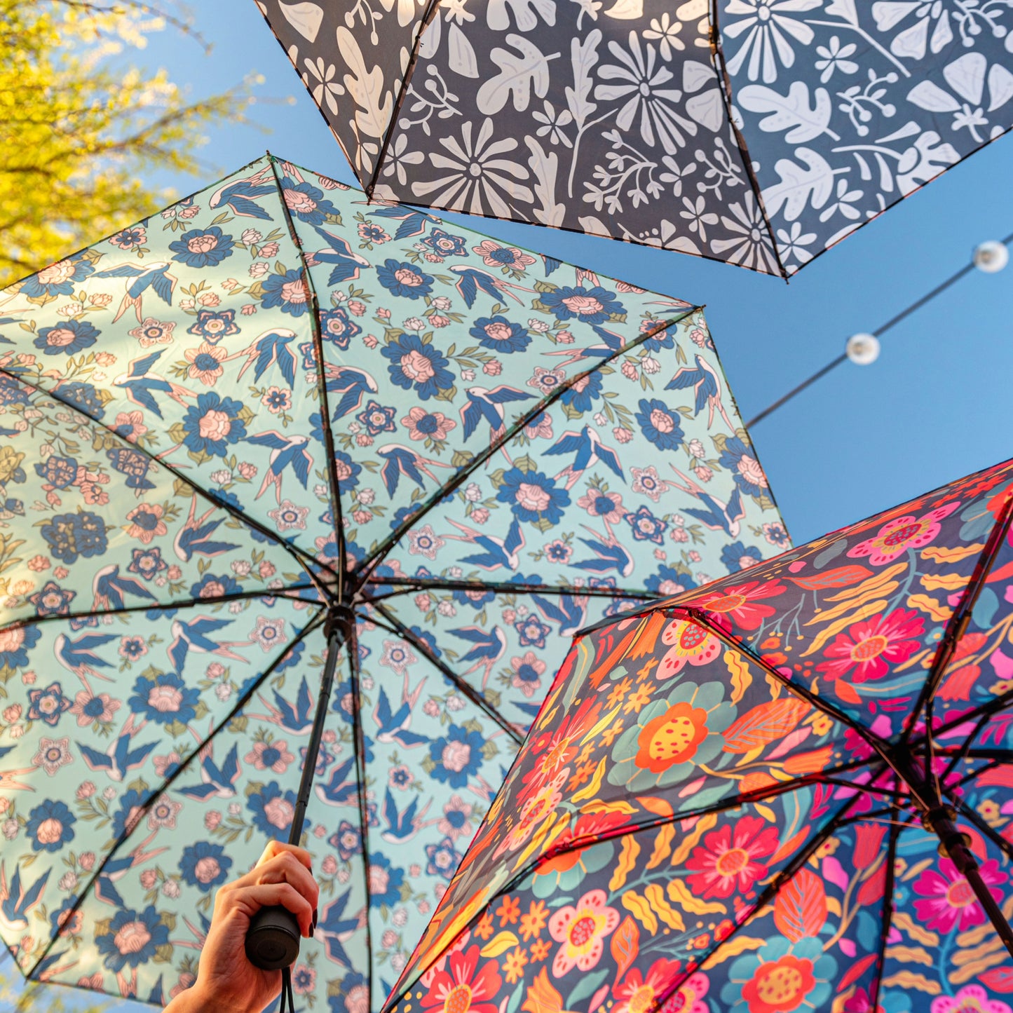 Wildflower Travel Umbrella