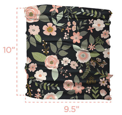 Medium headband infographic showing dimensions. 