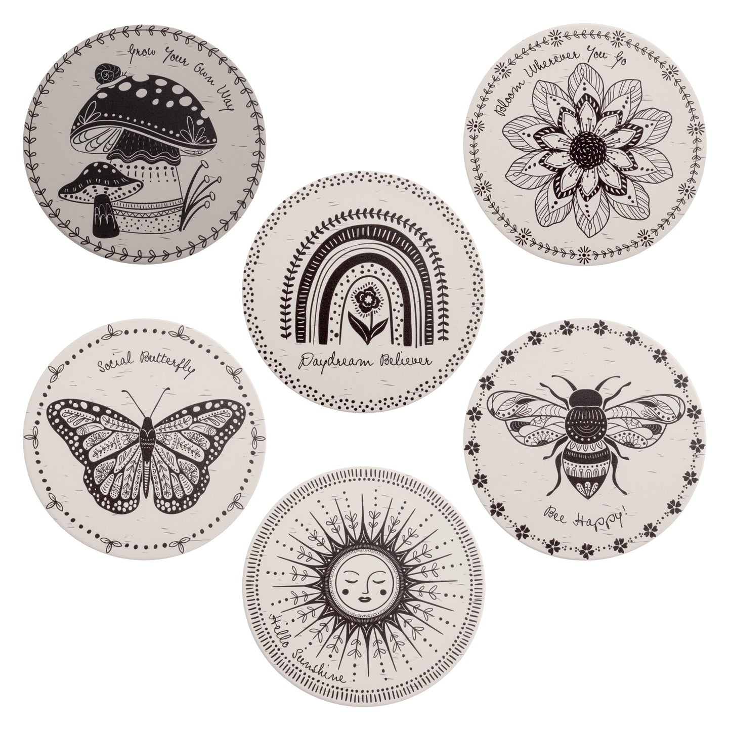 Garden Boho Coasters
