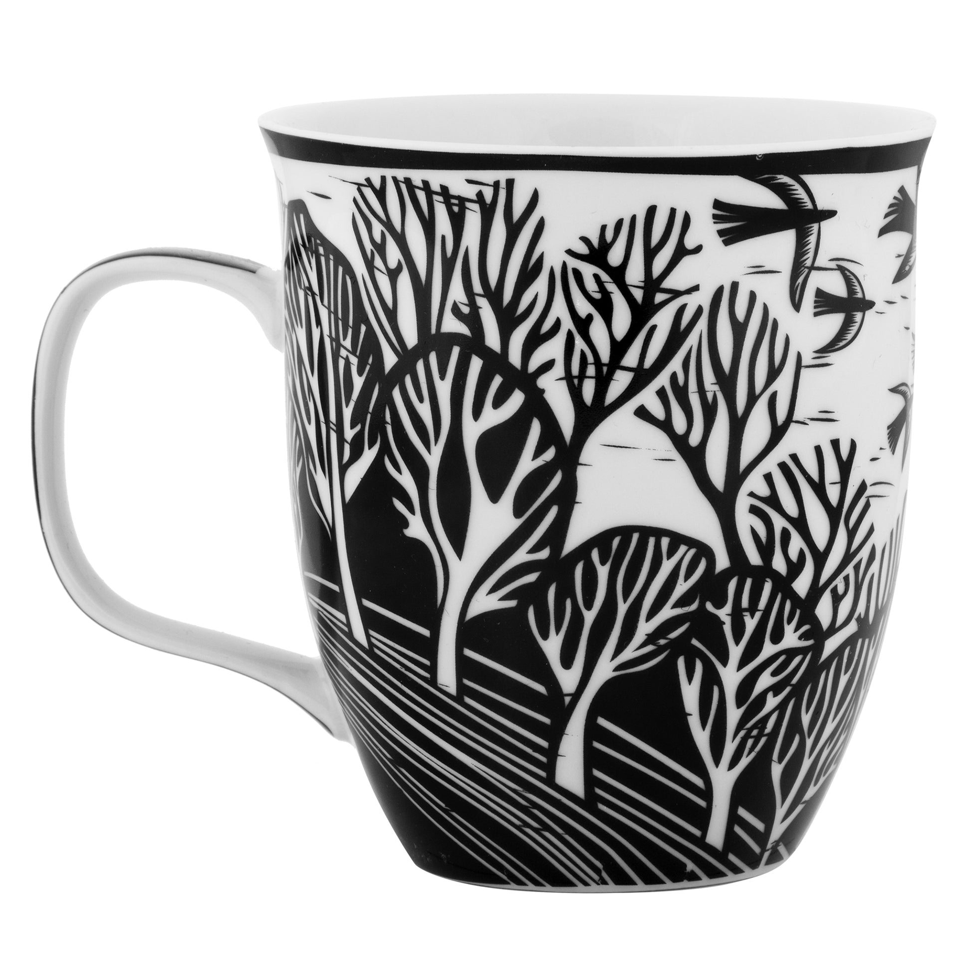 Horse Boho Mug back view. 
