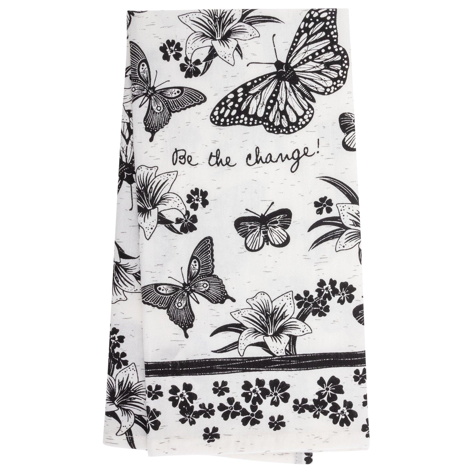 Butterfly Boho Tea Towel