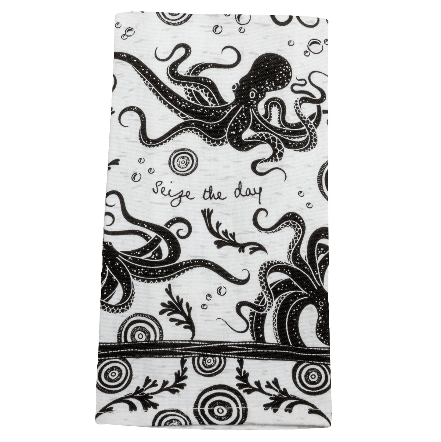Octopus Boho Tea Towel