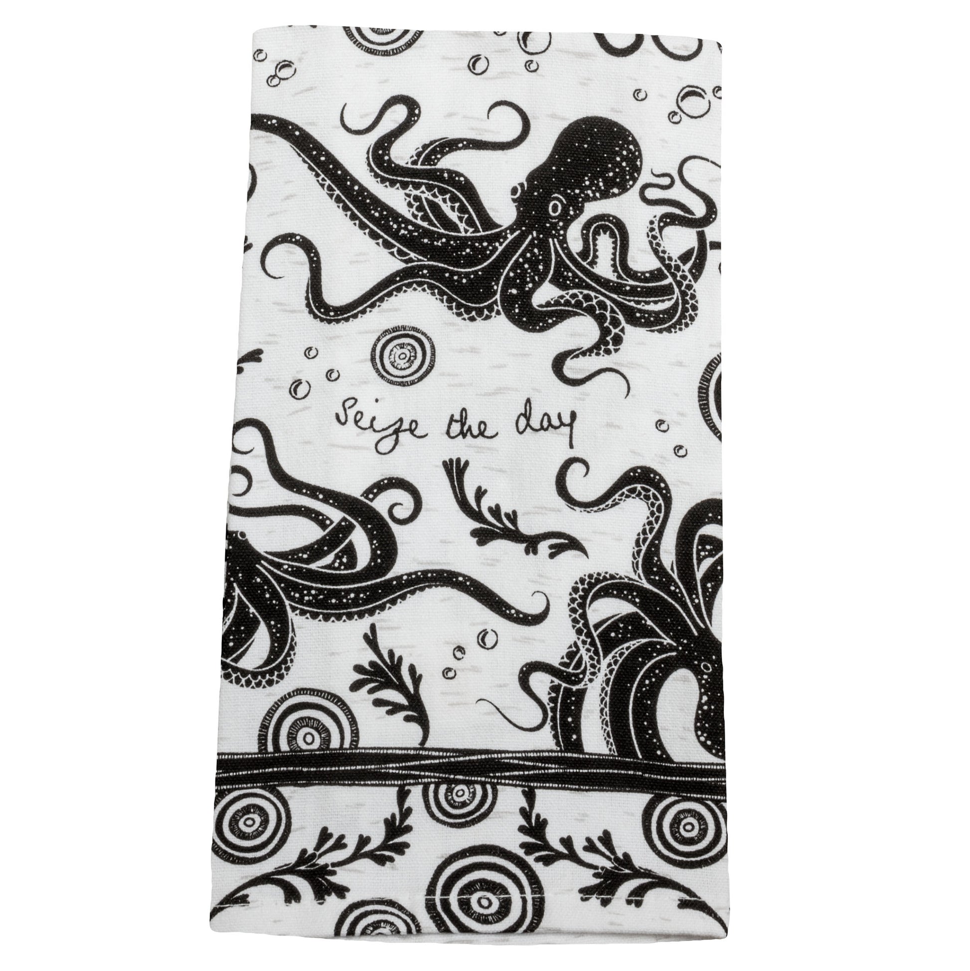 Octopus Boho Tea Towel
