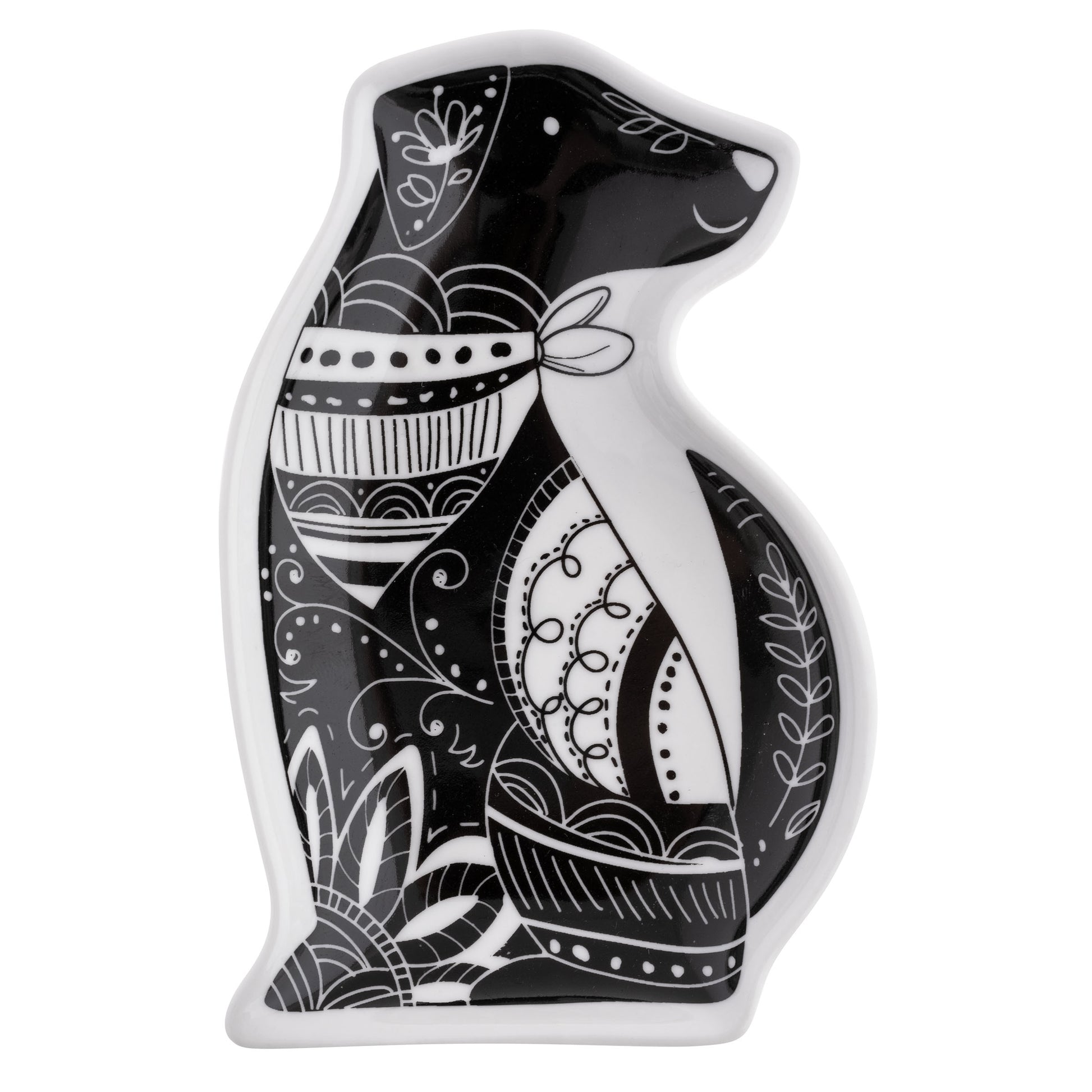 Dog Boho Shaped Trinket Tray