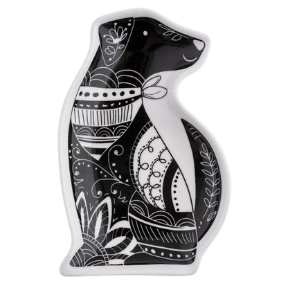 Dog Boho Shaped Trinket Tray