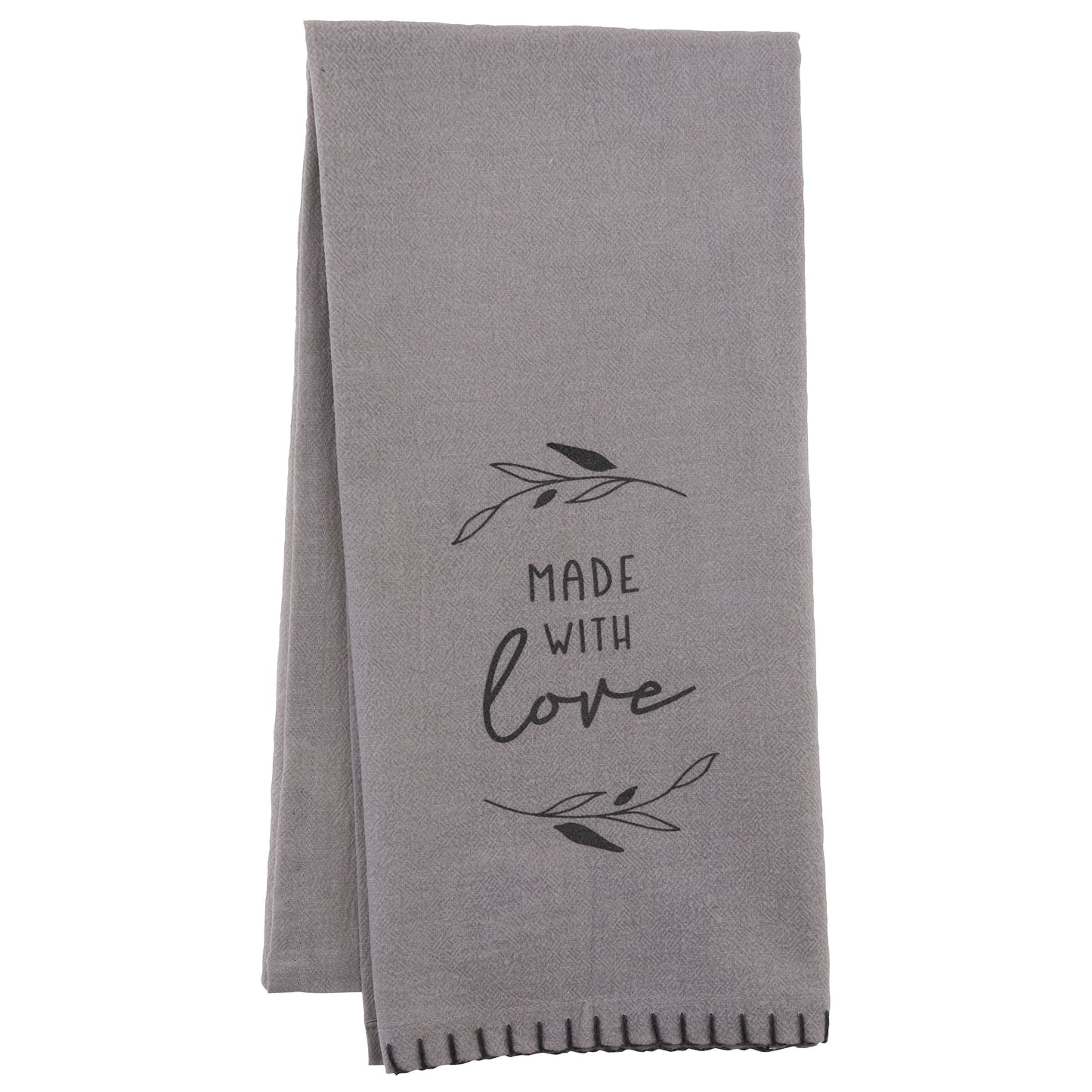 Made With Love Modern Farmhouse Tea Towel