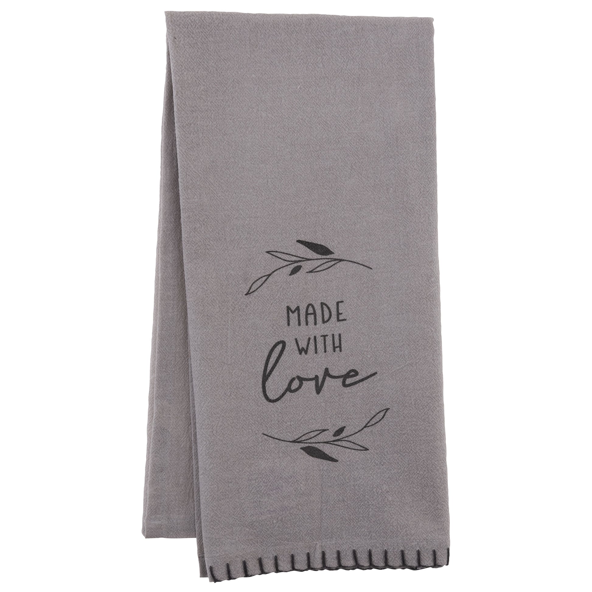 Made With Love Modern Farmhouse Tea Towel