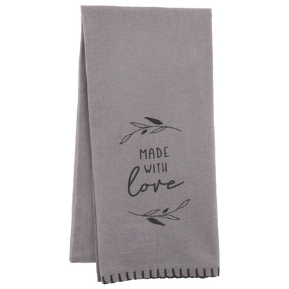 Made With Love Modern Farmhouse Tea Towel