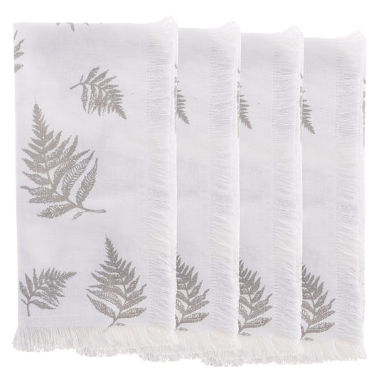 Fern Studio Dinner Napkin Set of four view. 
