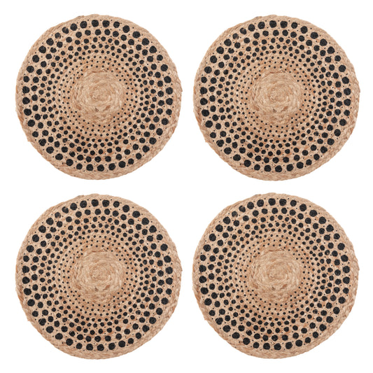 Dots Jute Placemats Set