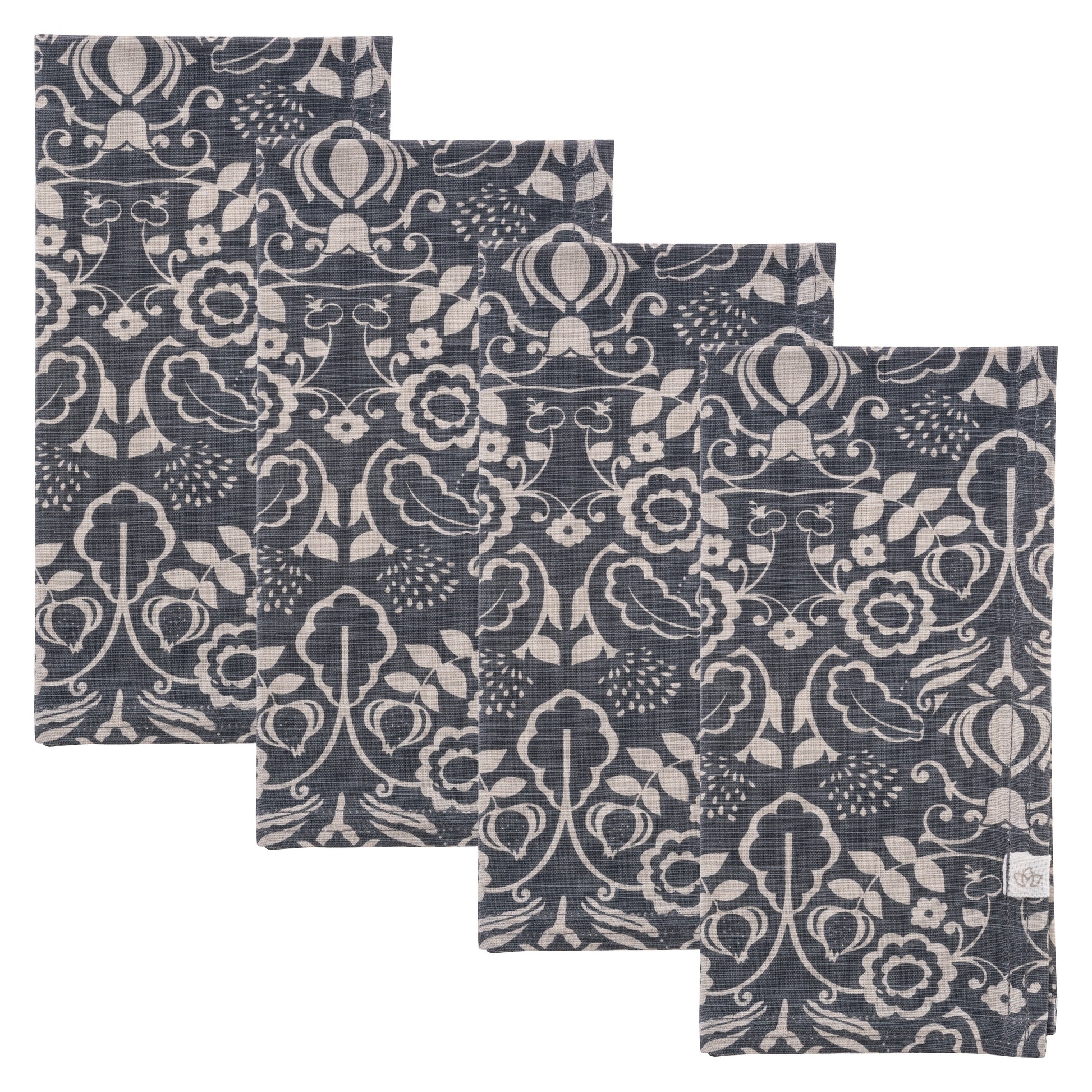 Studio Dinner Napkin Floral set of four view. 