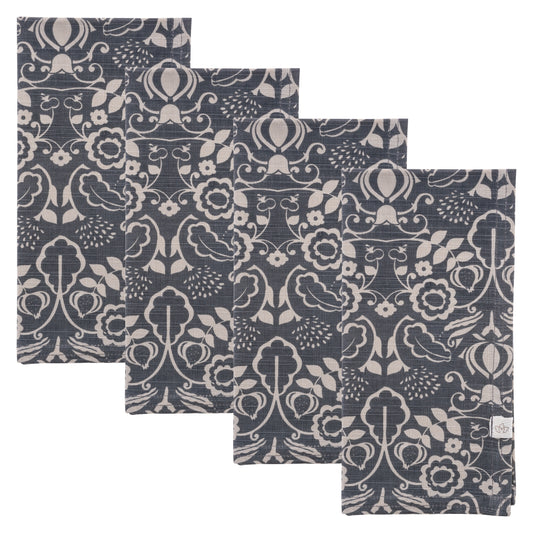 Studio Dinner Napkin Floral set of four view. 