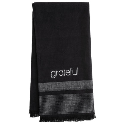 Grateful Modern Farmhouse Tea Towels Set of 2 grateful tea towel view. 