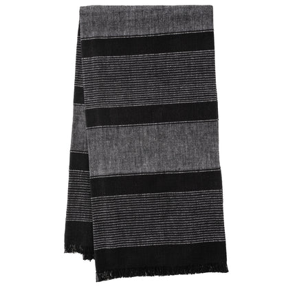 Grateful Modern Farmhouse Tea Towels Set of 2 striped tea towel view. 