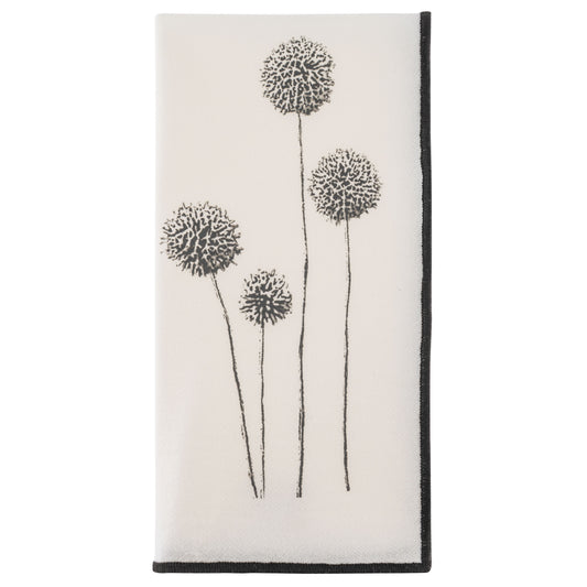 Dandelion Merrowed Edge Dinner Napkins