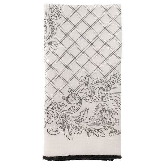 Eloise Merrowed Edge Dinner Napkins