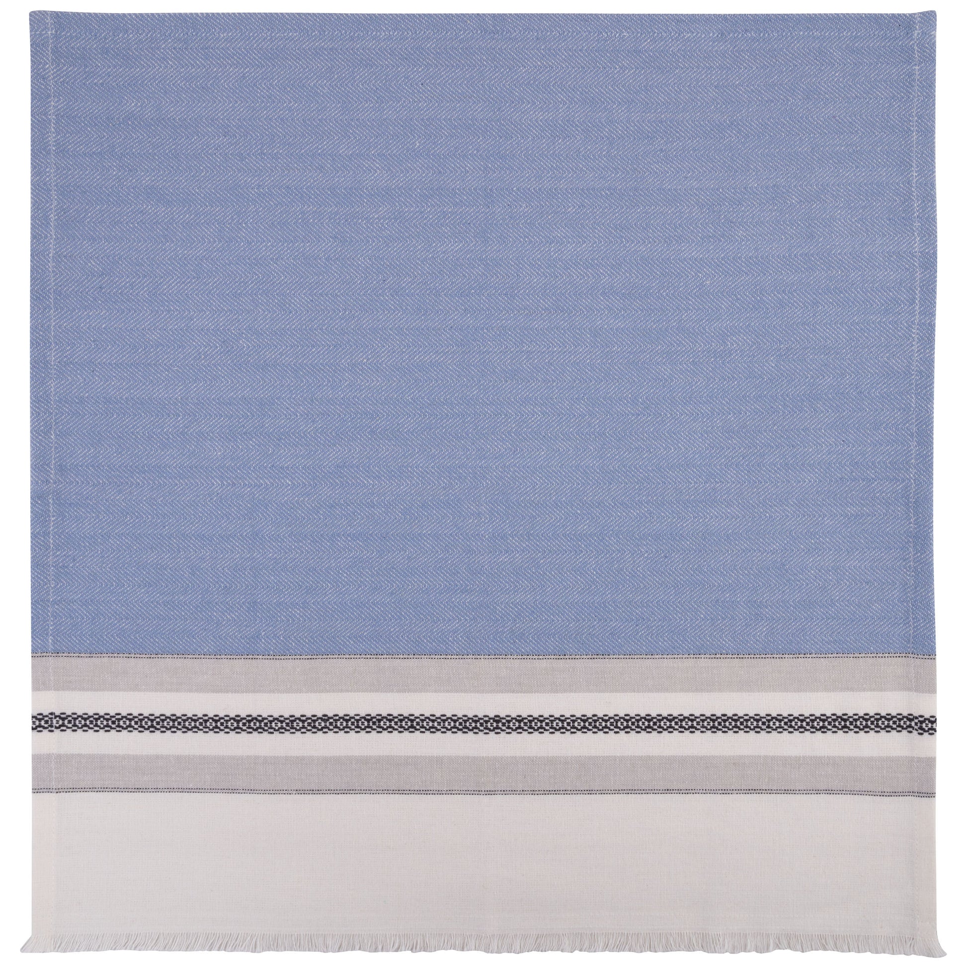 Periwinkle Lisbon Dinner Napkins unfolded view. 