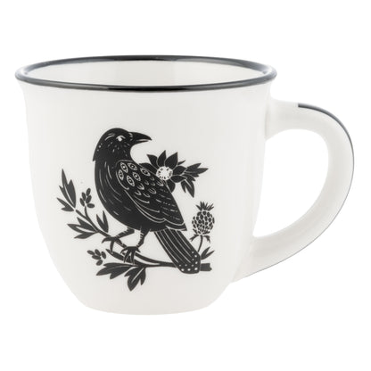 Raven Boho B&W Espresso Mug