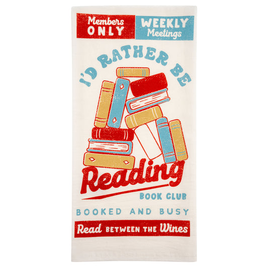 Book Diner Tea Towel