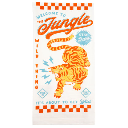 Tiger Diner Tea Towel