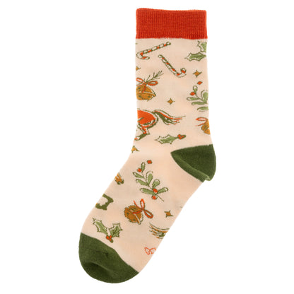 Jingle Horse Holiday Socks