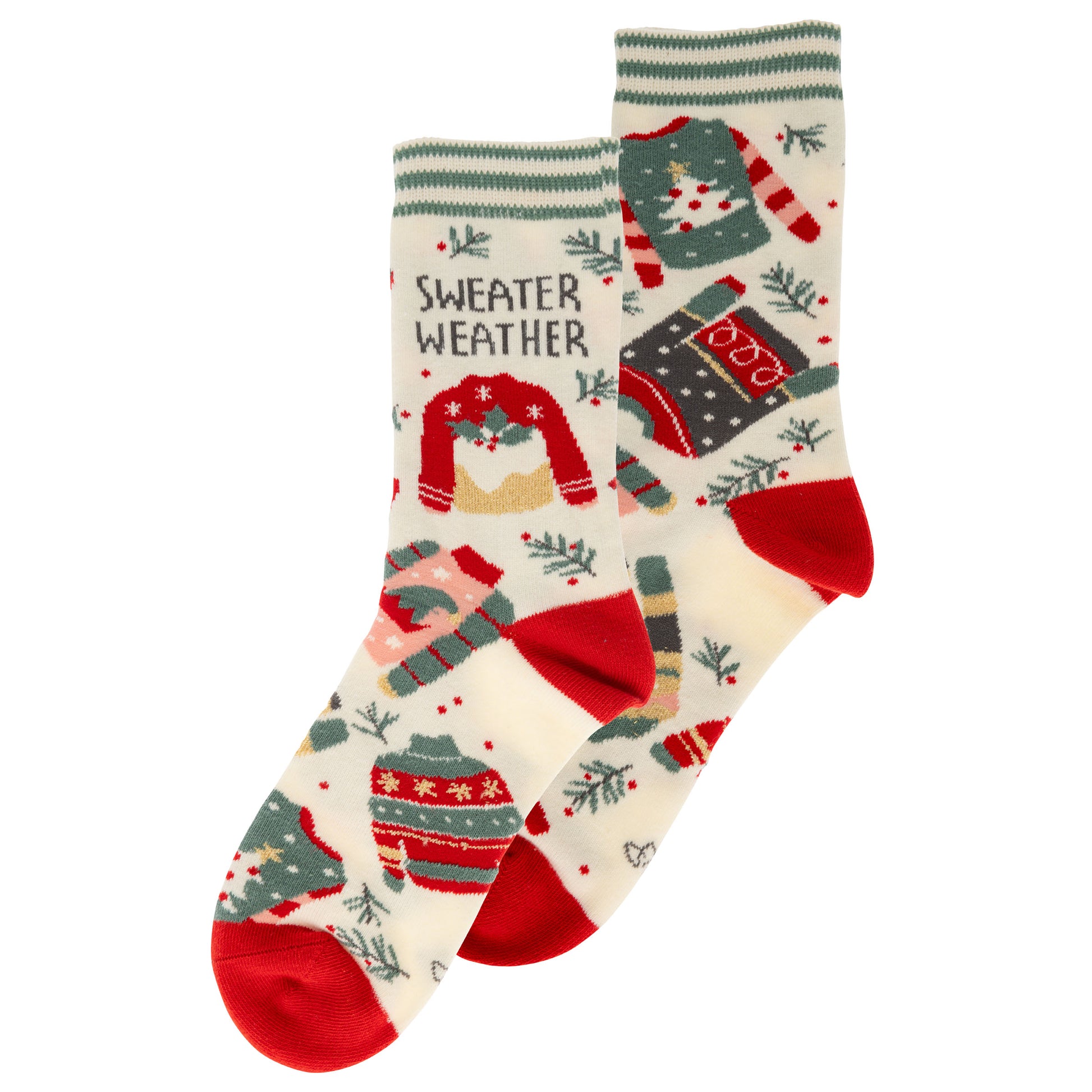 Sweater Holiday Socks