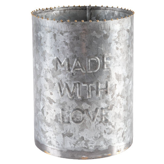 Galvanized Crock Galvanized Crock