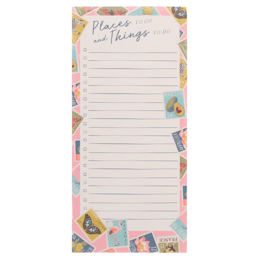 Stamps Long Magnetic Notepad