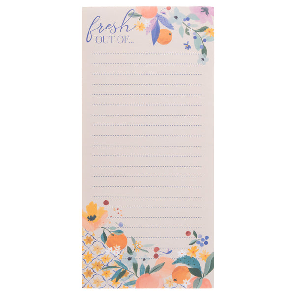 Long Magnetic Notepad