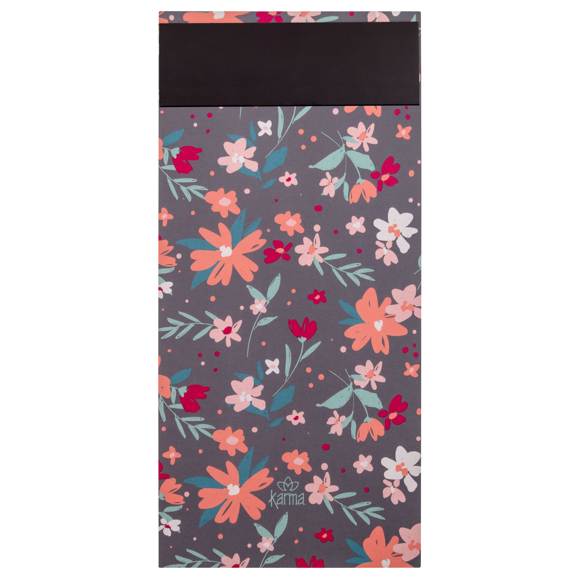 Bee Long Magnetic Notepad back view. 