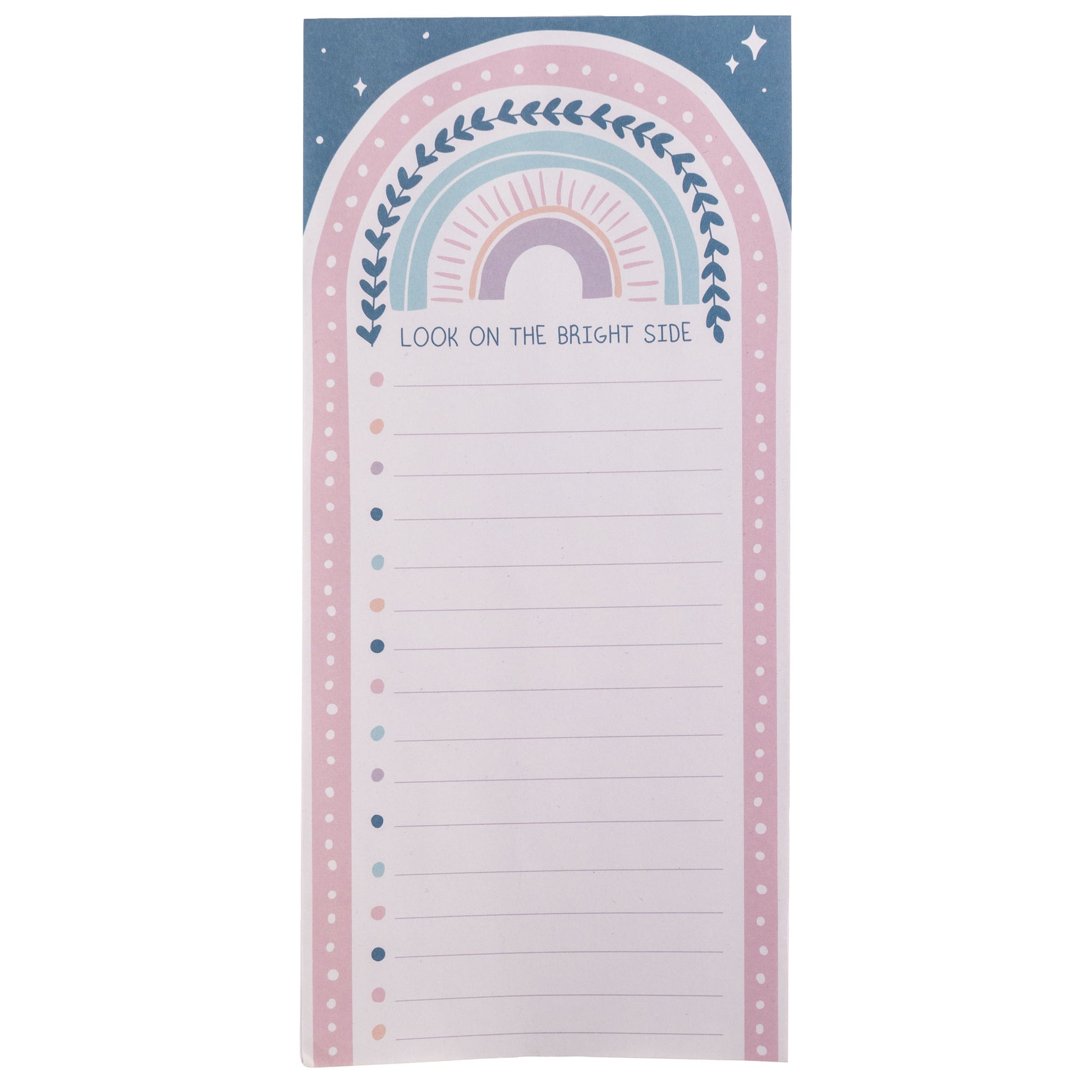 Rainbow Long Magnetic Notepad