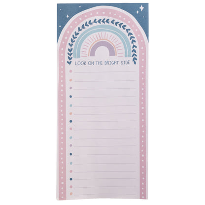 Rainbow Long Magnetic Notepad