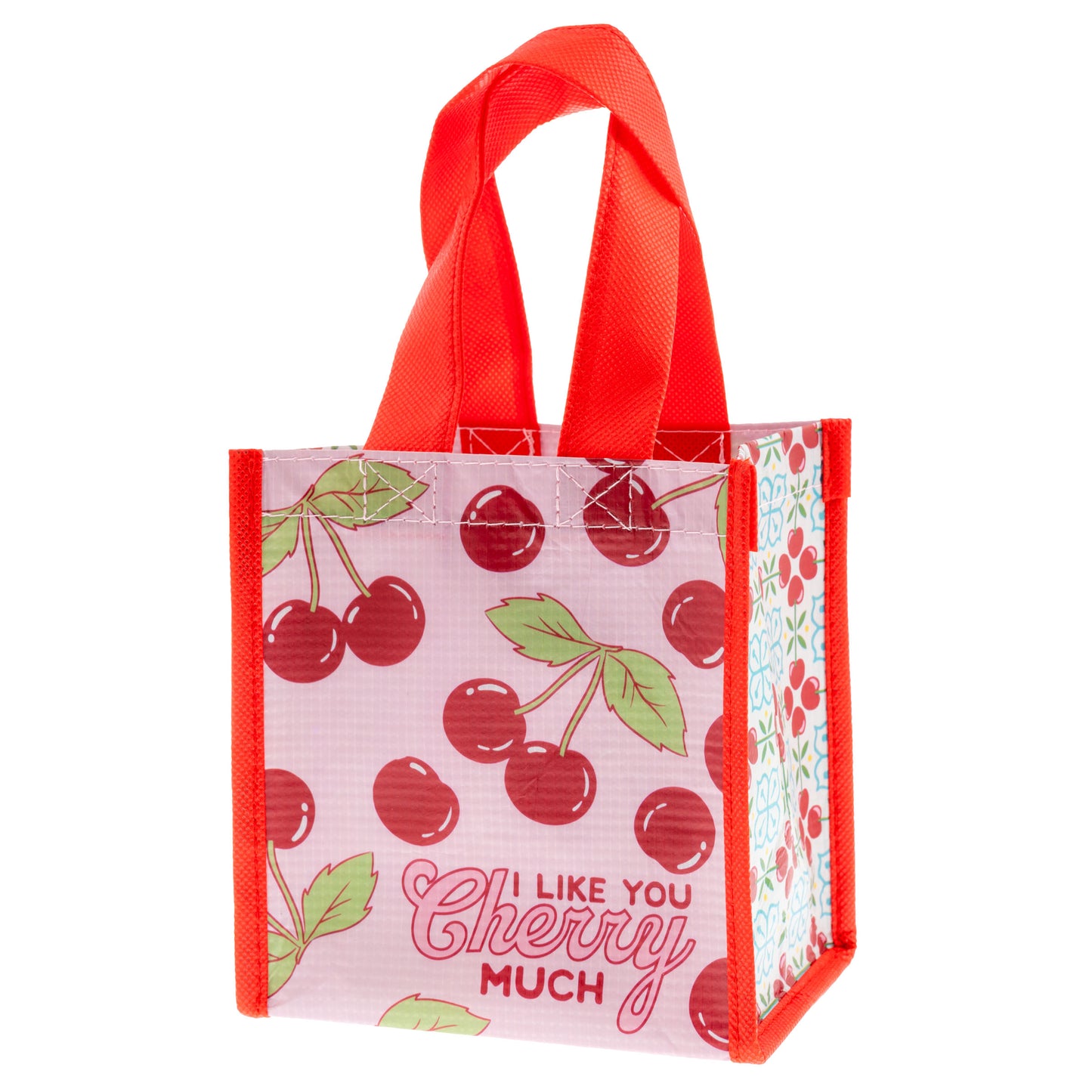 Cherries Recycled Small Gift Bag