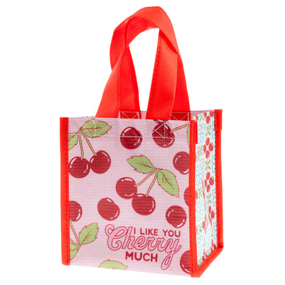 Cherries Recycled Small Gift Bag